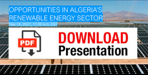 OPPORTUNITIES IN ALGERIA’S RENEWABLE ENERGY SECTOR